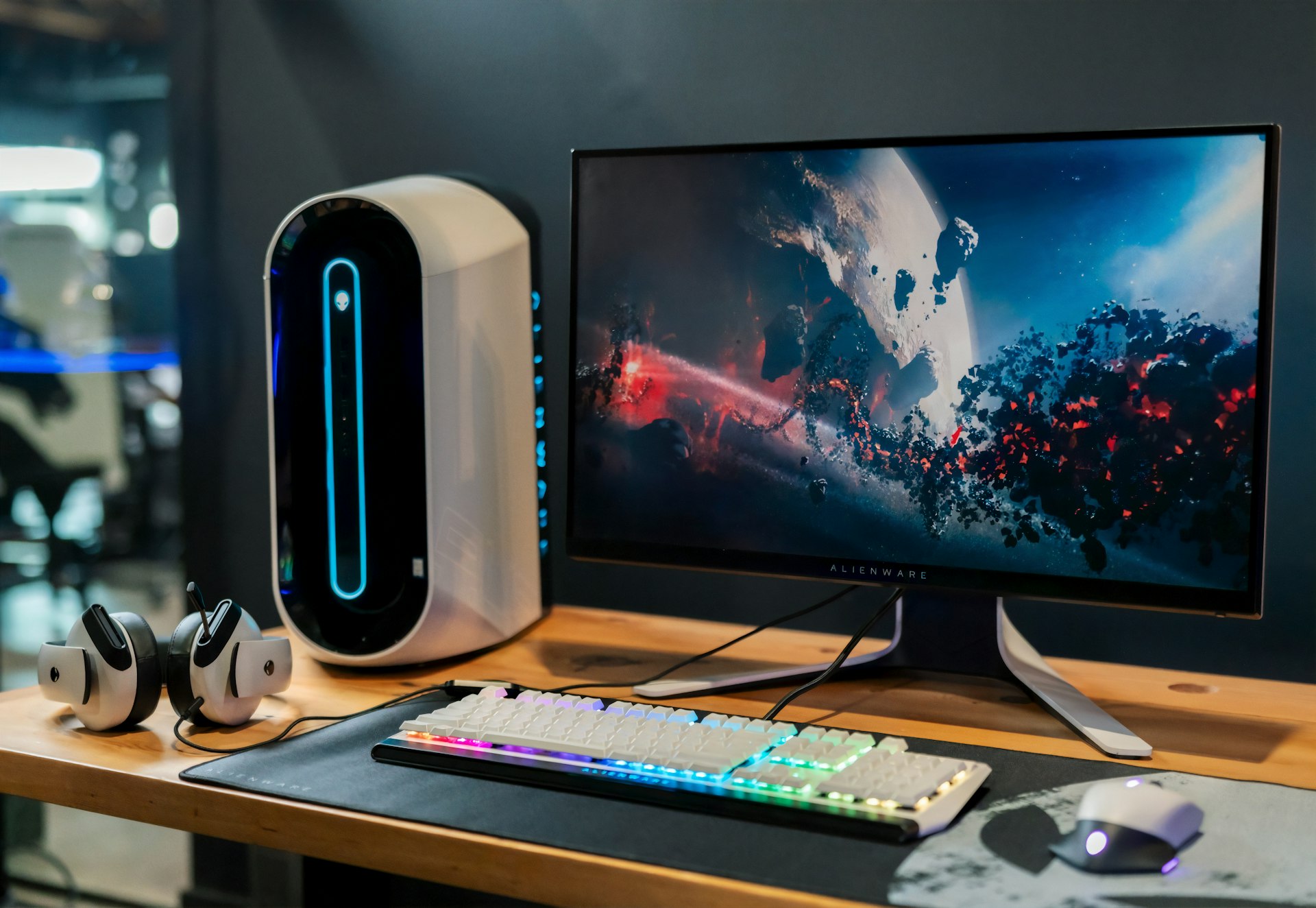 Workspace com Laptop